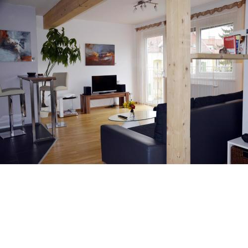 Apartment mit großem Balkon