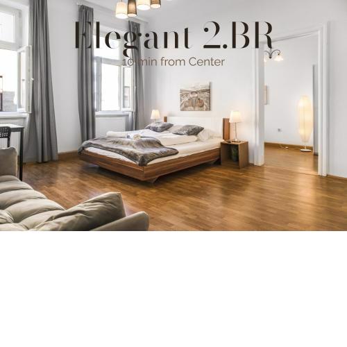Comfy 2BR Apartment Near Downtown for Longstays