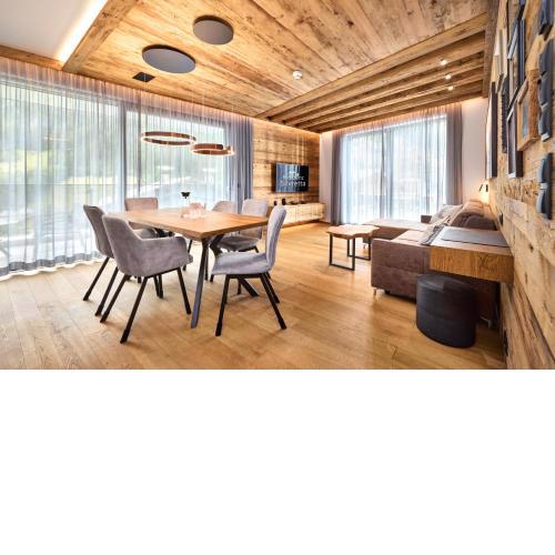 Das luxuriöse Chalet-Apartment in der Residenz Silvretta - Inklusive Silvretta Card Premium