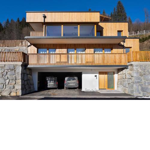 Exklusives Chalet-Haus mit Gletscherblick