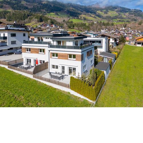 H21 - Modernes Ferienhaus 145qm, 4SZ, Wellnessbereich mit Sauna und Dachterrasse mit Panoramablick, Kühlen und Heizen mit Geothermie
