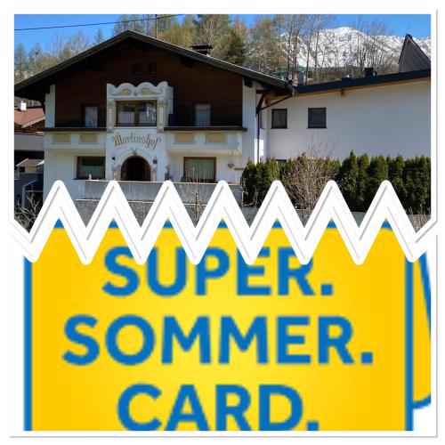 Martinshof Ladis inklusive Super Sommercard Sommerseilbahnticket