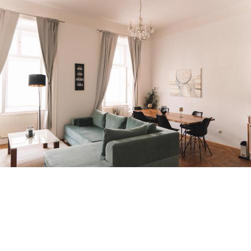 Vienna City Landstraße Retreat - Stylish & Spacious 2 BD for 8 Guests